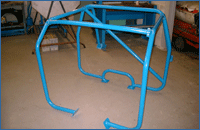 Bespoke Internal Range Rover Classic Roll Cage