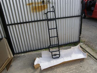Protection & Performance rear ladder unpacked